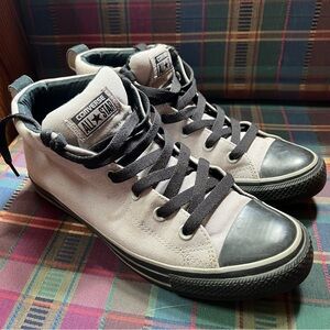 Converse 9.5 Chuck Taylor All Star High Top Sneakers Gray